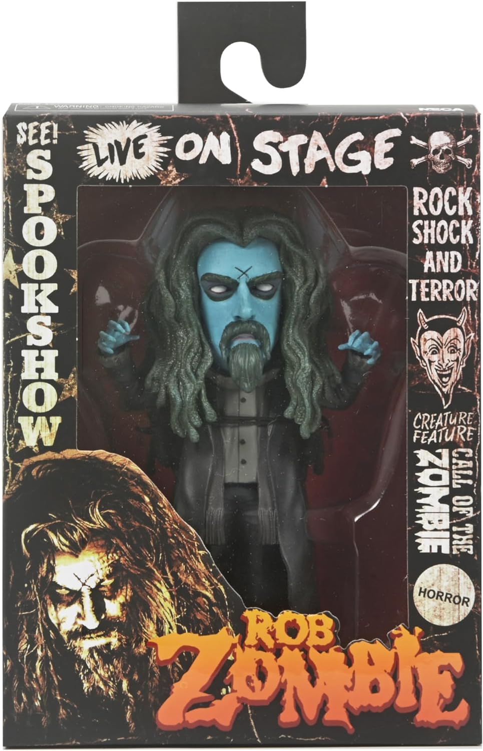 Rob Zombie figurine Little Big Head Hellbilly Deluxe 15 cm