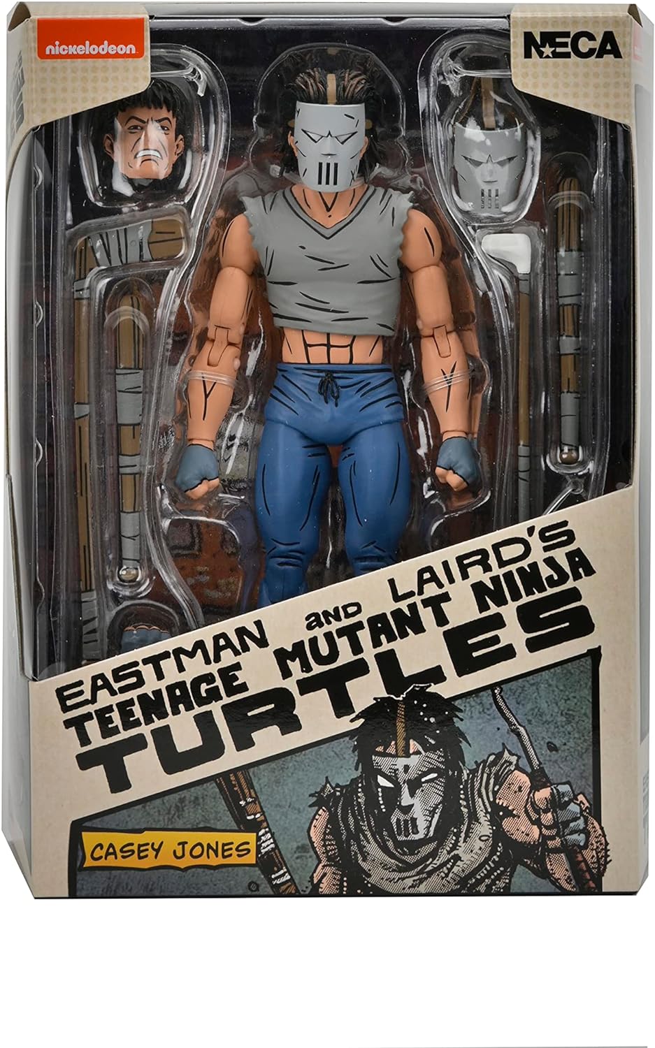 NECA - TMNT - Mirage Comics Casey Jones 7" Action Figure