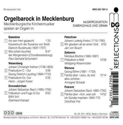 Orgelbarock in Mecklenburg