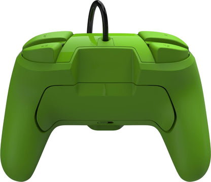PDP Switch Rematch Wired controller SUPER MARIO Officially Licensed by Nintendo - Customizable buttons, sticks, triggers, and paddles - Ergonomic Controllers Mario Retro White and Green