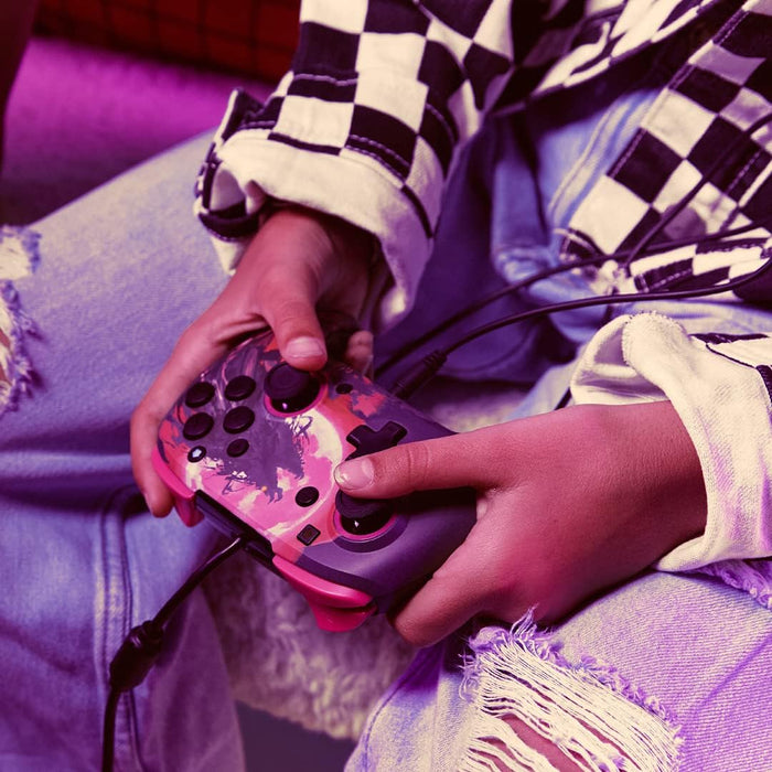 PDP Rematch Wired controller Calamity Ganon Nintendo Switch Ganon Pink