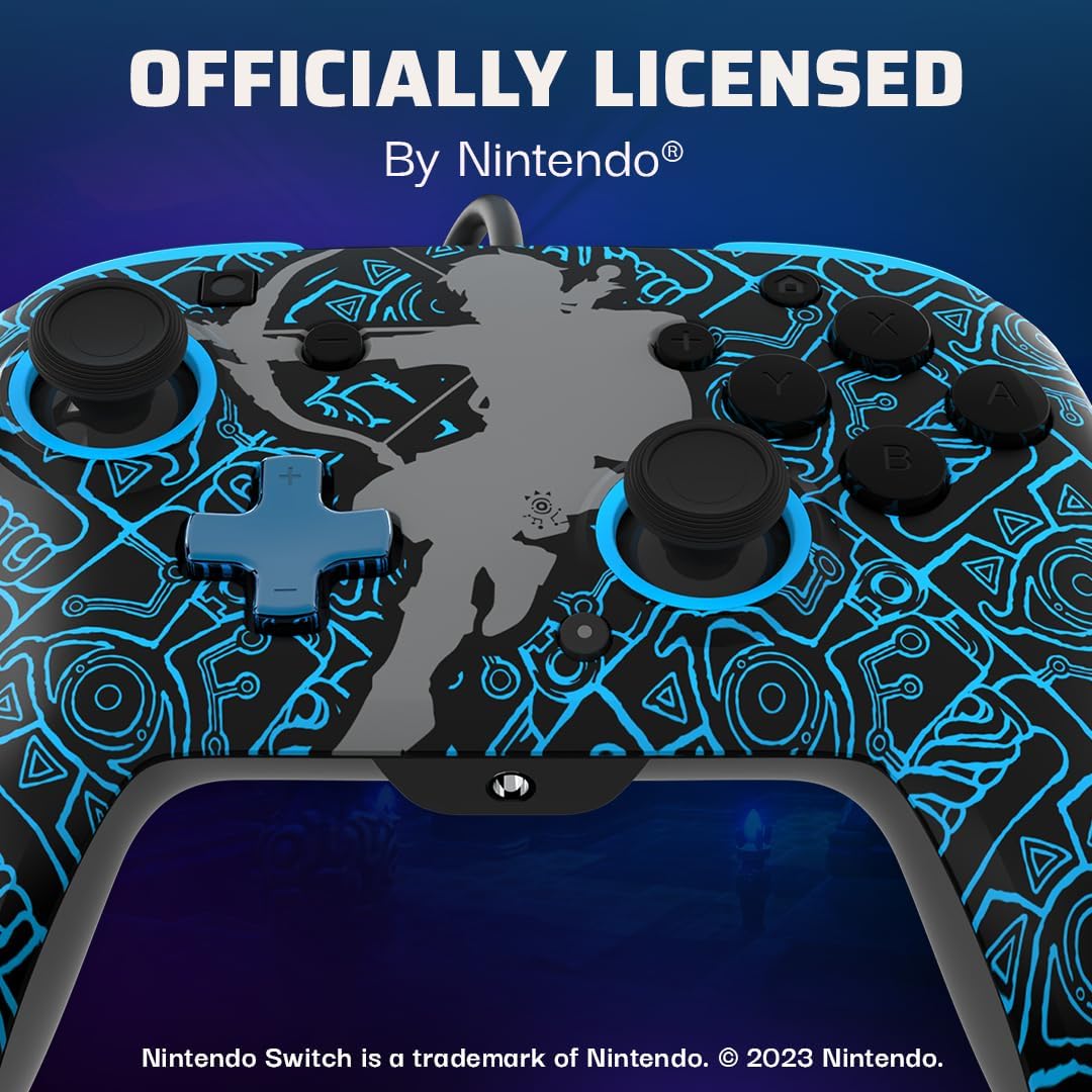 PDP Rematch GLOW Wired Controller Link
