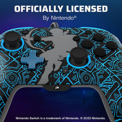 PDP Rematch GLOW Wired Controller Link