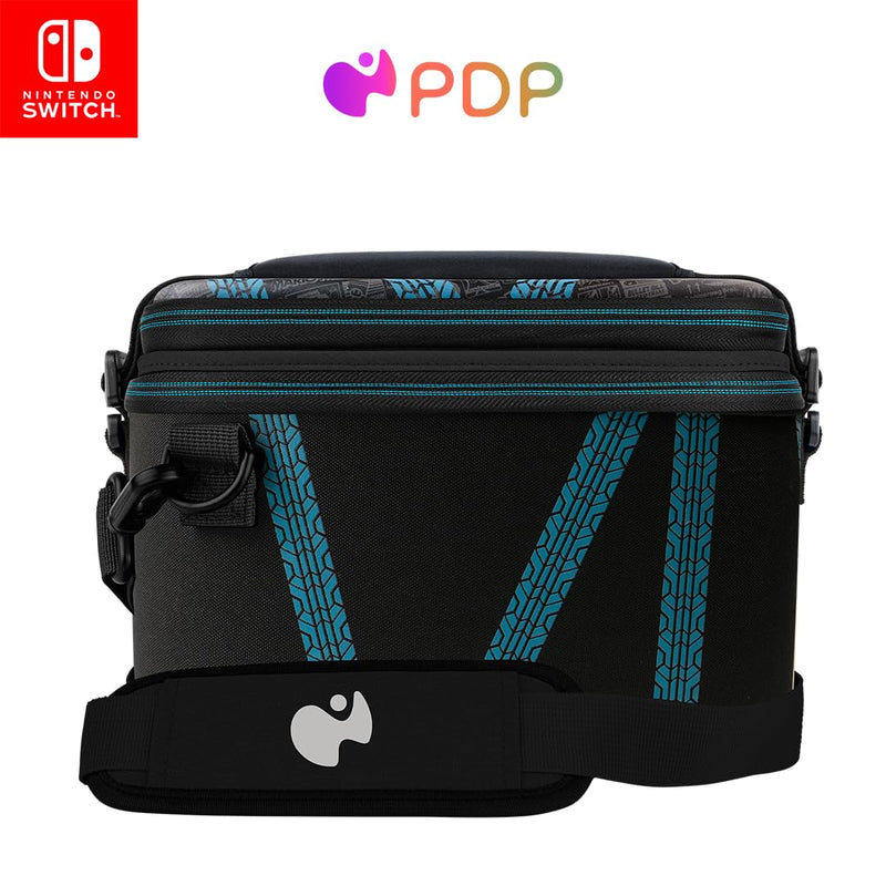 PDP Overnight Case GLOW Mario Kart Drift Nintendo Switch Custom Black