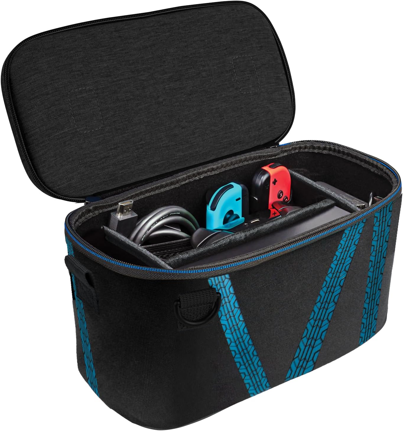 PDP Overnight Case GLOW Mario Kart Drift Nintendo Switch Custom Black