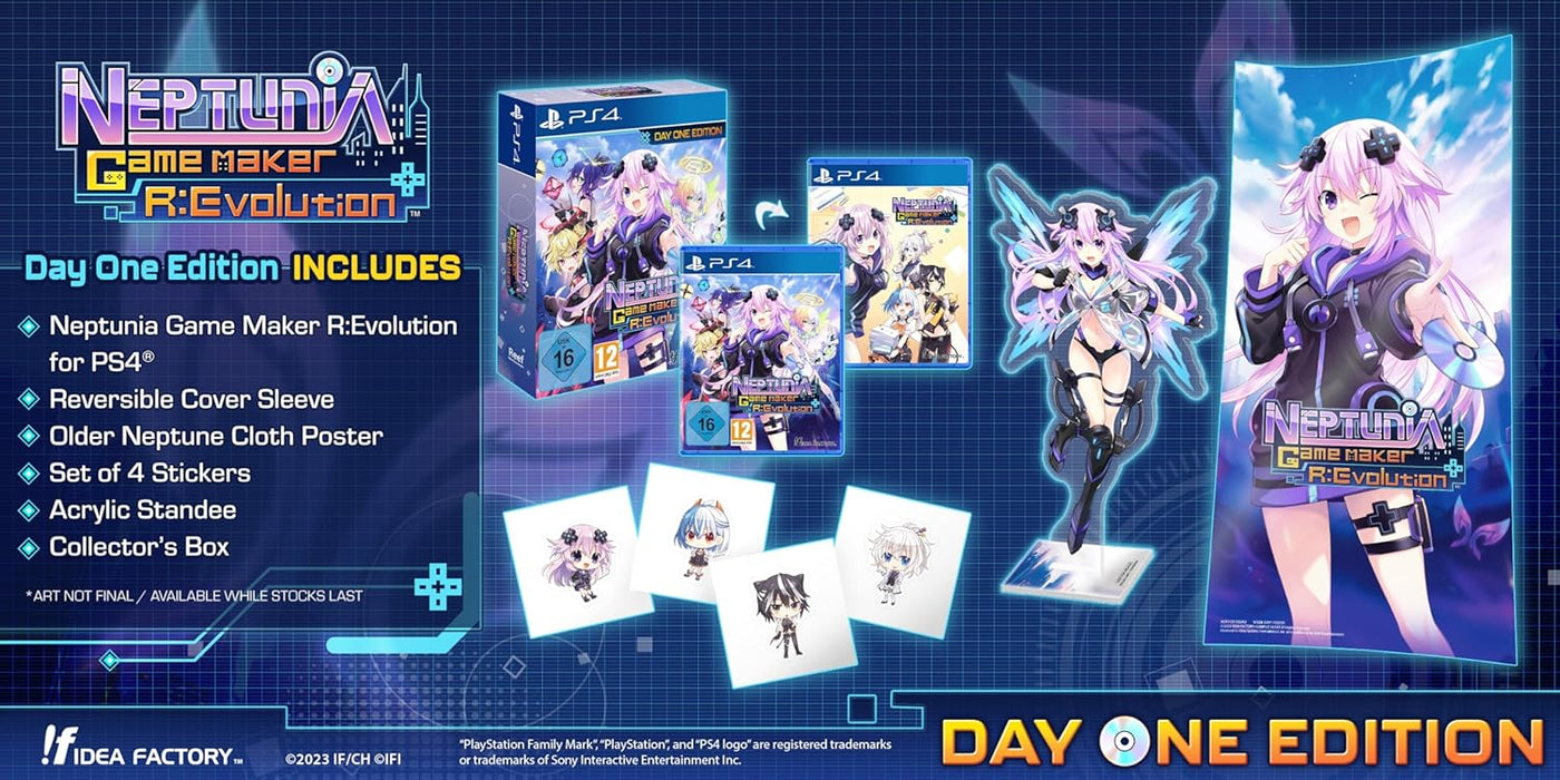 Neptunia Game Maker R:Evolution - Day One Edition (PS4