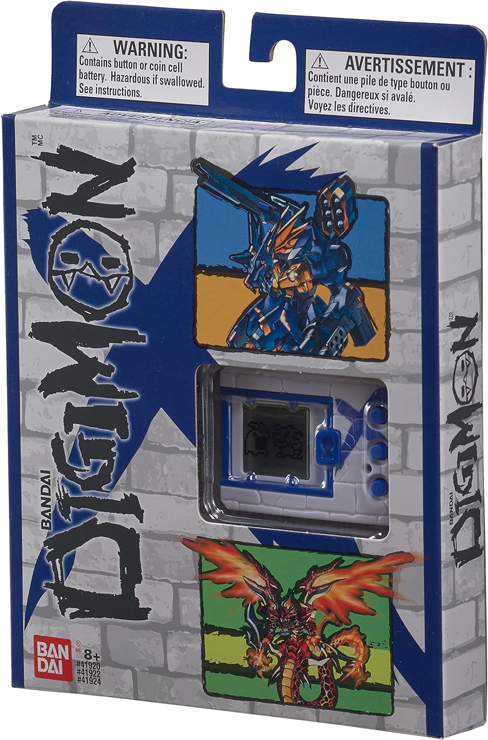 Bandai DigimonX (White & Blue) - Virtual Monster Pet by Tamagotchi