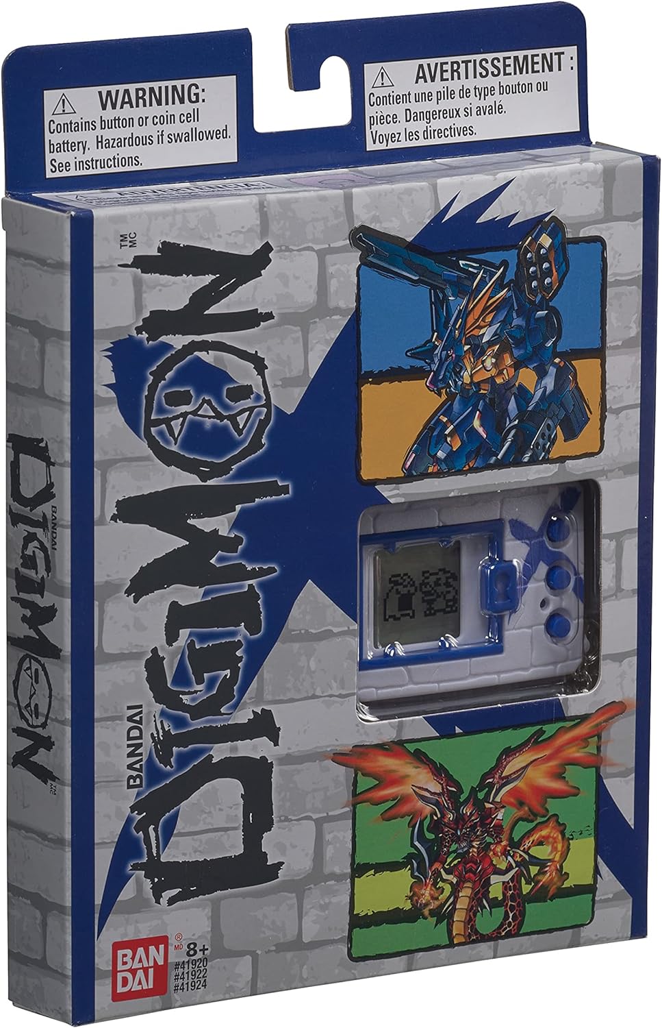 Bandai DigimonX (White & Blue) - Virtual Monster Pet by Tamagotchi