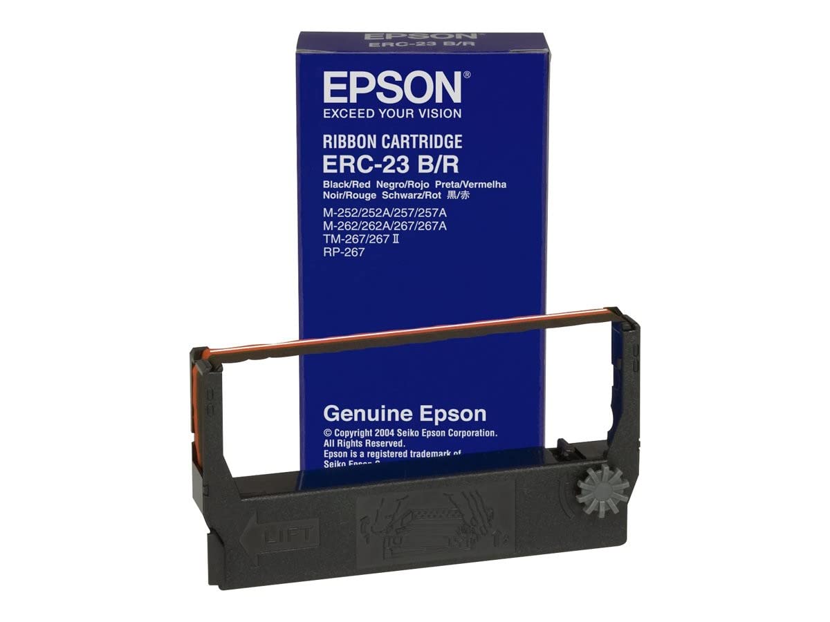 Epson Ribbon ERC-23 B/R - Black/Red
