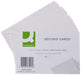 Q-Connect Record Card 152x102mm Ruled Feint White (100 Pack