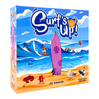 Surfs Up by Good Games Publishing, Strategy Board Game, for 2 to 6 Players and Ages 14+