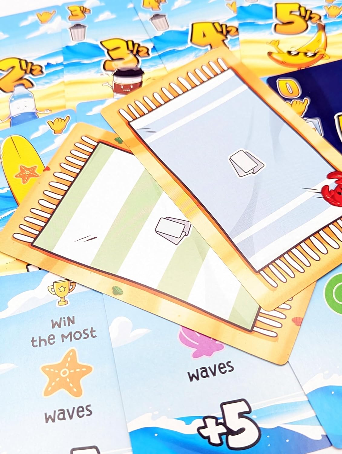 Surfs Up by Good Games Publishing, Strategy Board Game, for 2 to 6 Players and Ages 14+