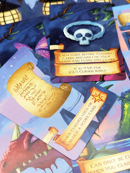 Red Raven | Isle of Night | Card Game | Ages 8+ | 2-5 Players | 10-45 Minutes Playing Time