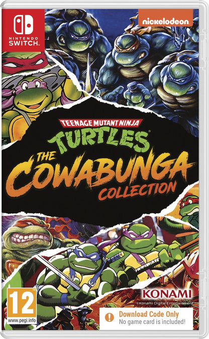 Teenage Mutant Ninja Turtles - The Cowabunga Collection - Switch (Download Code in Box