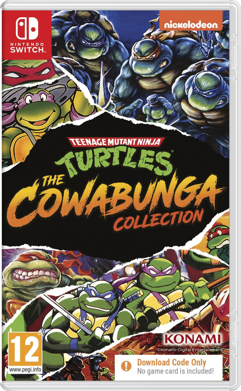 Teenage Mutant Ninja Turtles - The Cowabunga Collection - Switch (Download Code in Box