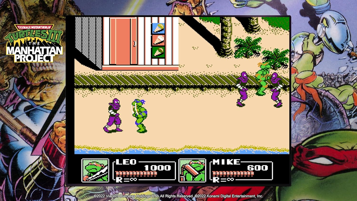 Teenage Mutant Ninja Turtles - The Cowabunga Collection - Switch (Download Code in Box