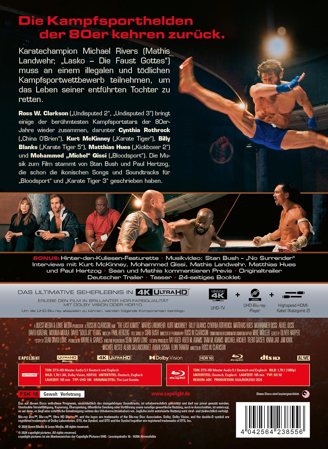 The Last Kumite - 2-Disc Limited Collector's Mediabook (4K Ultra HD + Blu-ray