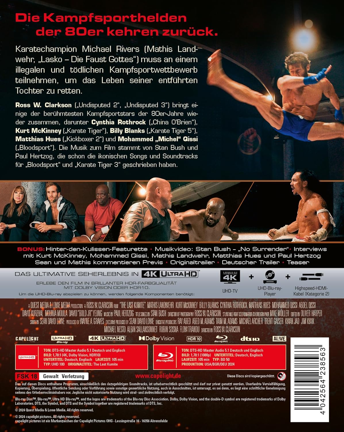 The Last Kumite - 2-Disc Limited Collector's SteelBook (4K Ultra HD + Blu-ray