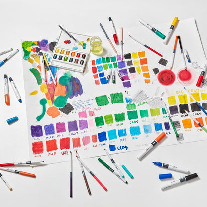 Carioca Plus Blocco per disegni per matite A5 | Blocco disegni con 20 fogli per disegnare ovunque, spessore 140 g/m² e non assorbente