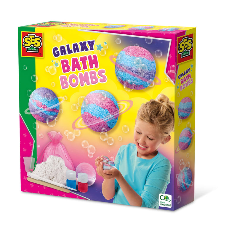 SES Creative 14769 Galaxy-Badebomben, Diverse Farben