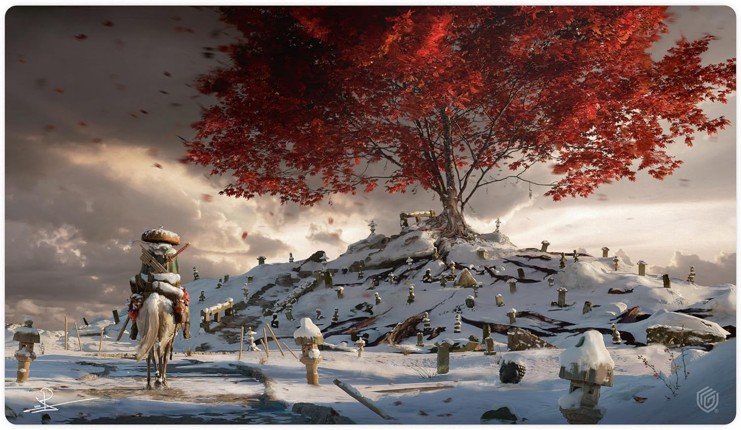 Ultimate Guard Play-Mat Artist Edition 2 Mario Renaud: In ICY Bloom