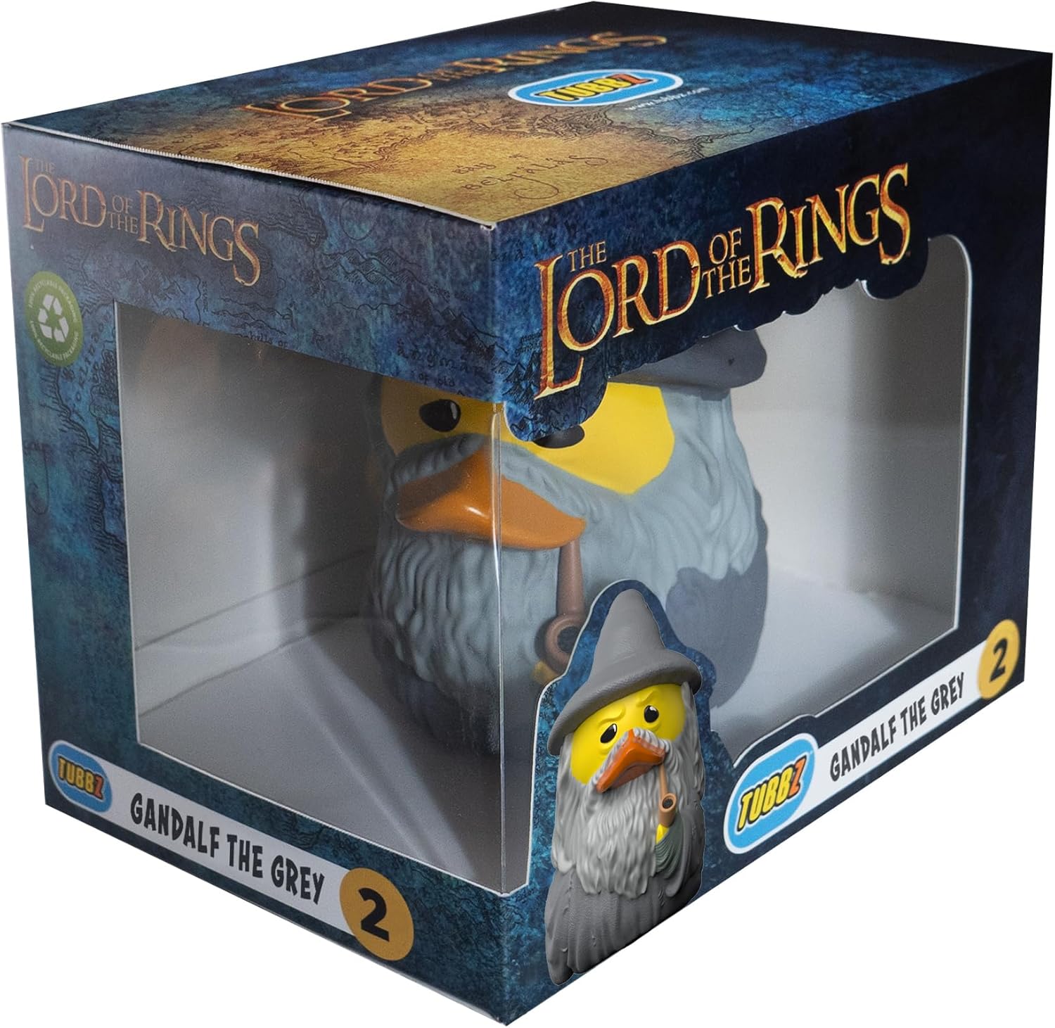 TUBBZ Boxed Edition: Lord of the Rings - Gandalf The Grey Cosplaying Rubber Duck Vinyl Figure