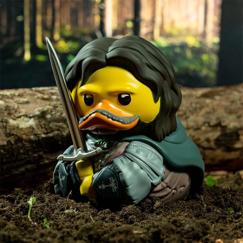 TUBBZ Boxed Edition Aragorn Collectible Vinyl Rubber Duck Figure - Official Lord of The Rings Merchandise - TV, Movies & Video Games
