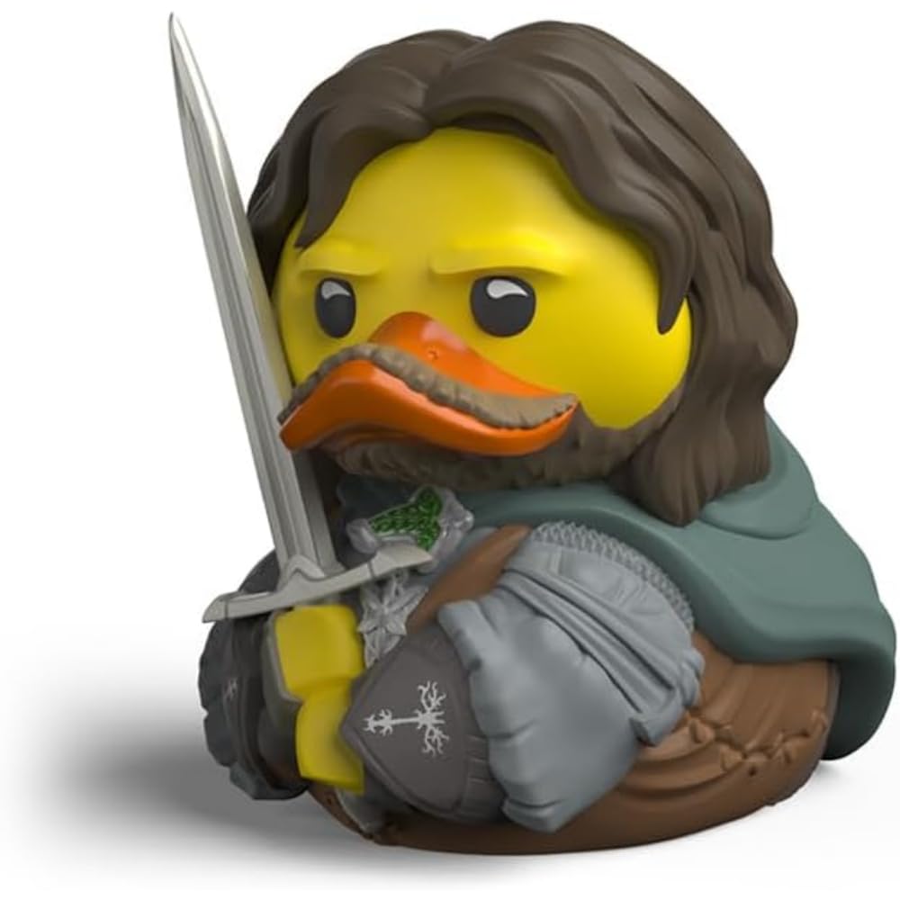 TUBBZ Boxed Edition Aragorn Collectible Vinyl Rubber Duck Figure - Official Lord of The Rings Merchandise - TV, Movies & Video Games