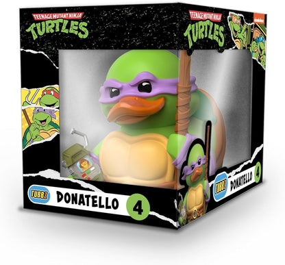 TUBBZ Boxed Edition Donatello Collectible Vinyl Rubber Duck Figure - Official Teenage Mutant Ninja Turtles Merchandise - Action Video Games, TV & Movies