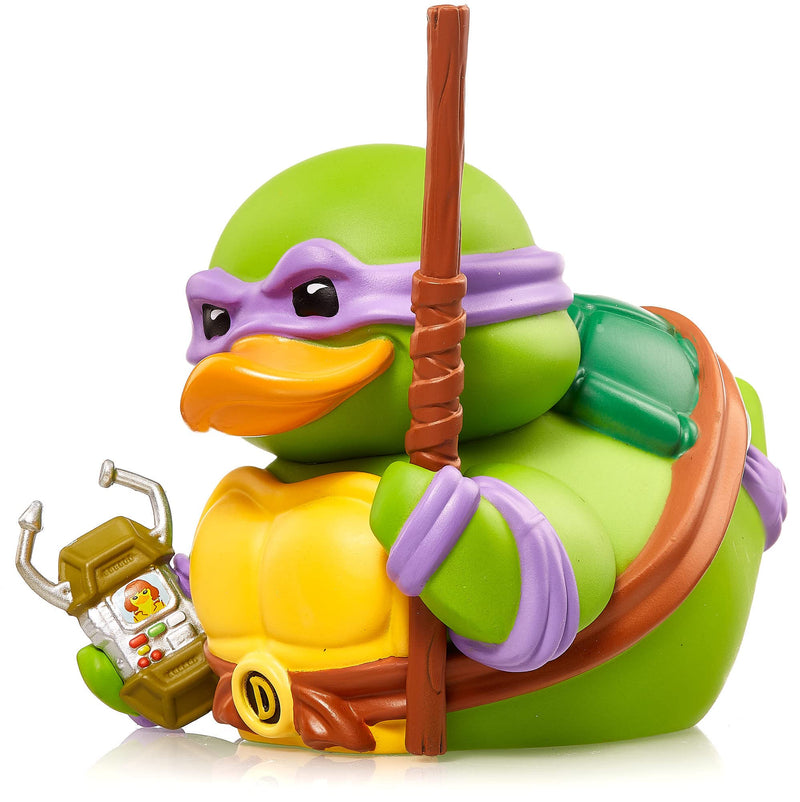 TUBBZ Boxed Edition Donatello Collectible Vinyl Rubber Duck Figure - Official Teenage Mutant Ninja Turtles Merchandise - Action Video Games, TV & Movies