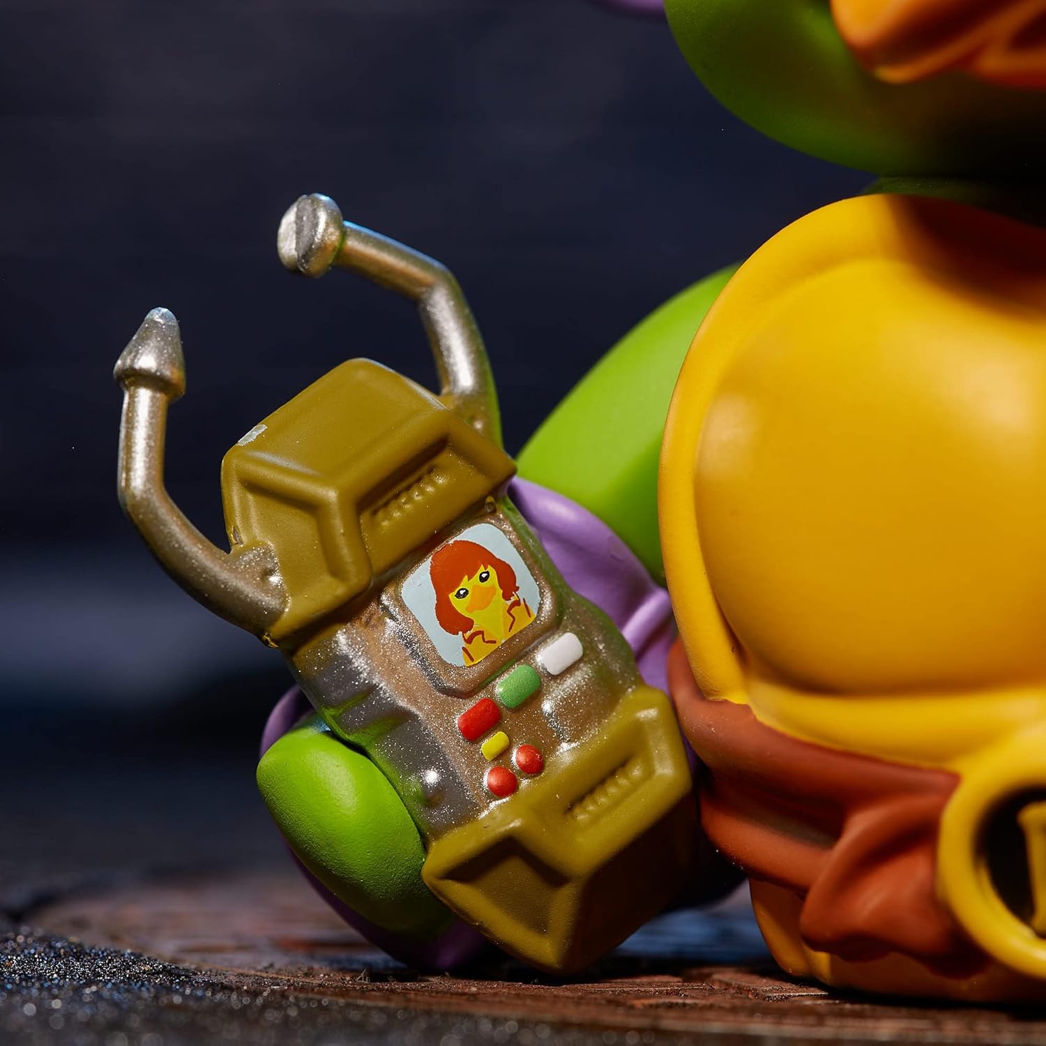TUBBZ Boxed Edition Donatello Collectible Vinyl Rubber Duck Figure - Official Teenage Mutant Ninja Turtles Merchandise - Action Video Games, TV & Movies