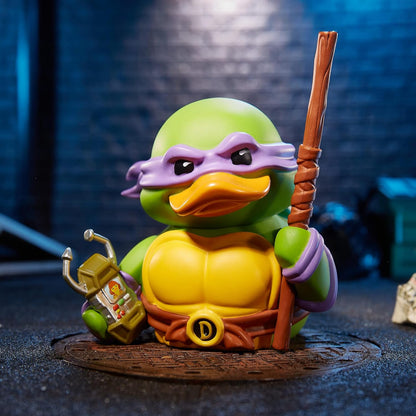 TUBBZ Boxed Edition Donatello Collectible Vinyl Rubber Duck Figure - Official Teenage Mutant Ninja Turtles Merchandise - Action Video Games, TV & Movies