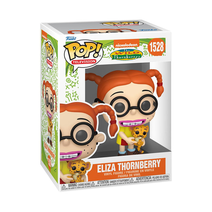 Funko POP! TV: Nick Rewind - Eliza Thornberry - Nickelodeon Slime - Collectable Vinyl Figure - Gift Idea - Official Merchandise - Toys for Kids & Adults - Ad Icons Fans - Model Figure for Collectors