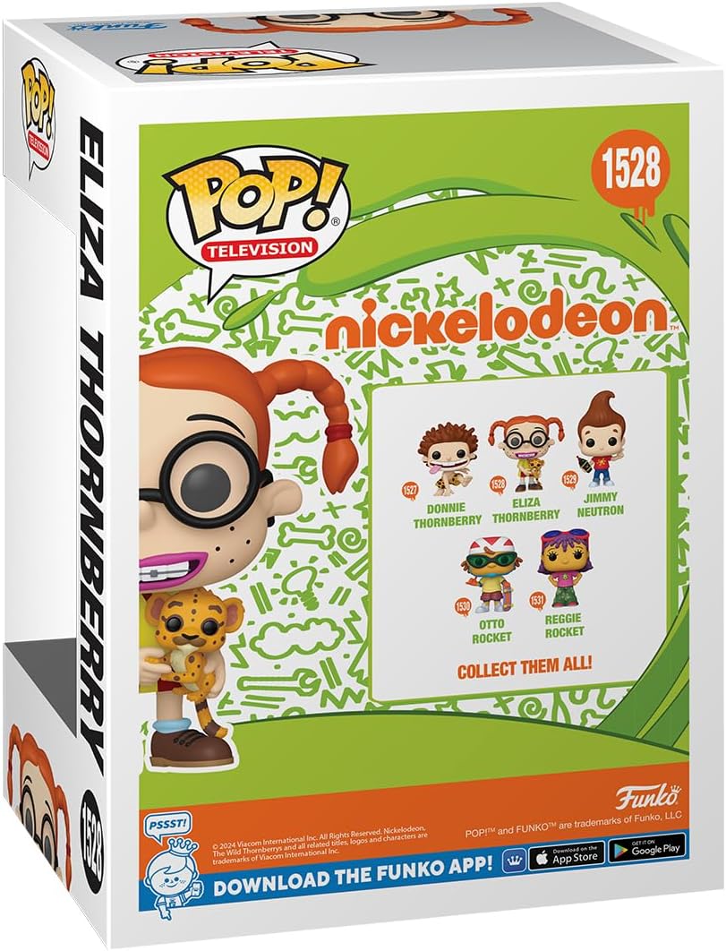 Funko POP! TV: Nick Rewind - Eliza Thornberry - Nickelodeon Slime - Collectable Vinyl Figure - Gift Idea - Official Merchandise - Toys for Kids & Adults - Ad Icons Fans - Model Figure for Collectors