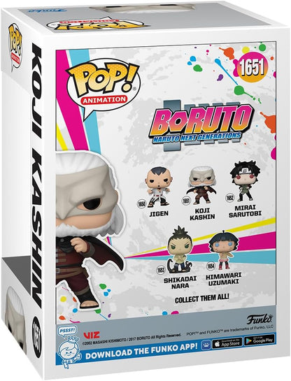Funko POP! Animation: Boruto - Koji Kashin - Boruto: Naruto Next Generations - Collectable Vinyl Figure - Gift Idea - Official Merchandise - Toys for Kids & Adults - Anime Fans
