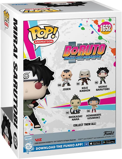 Funko POP! Animation: Boruto - Mirai Sarutobi - Boruto: Naruto Next Generations - Collectable Vinyl Figure - Gift Idea - Official Merchandise - Toys for Kids & Adults - Anime Fans