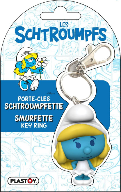 PLASTOY PORTE-CLES CHIBI SCHTROUMPFETTE