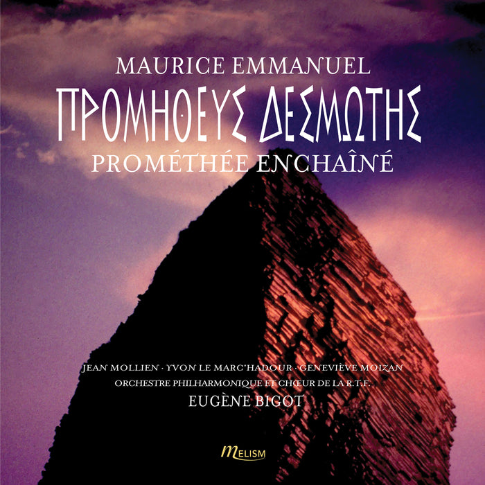 Maurice Emmanuel: Prométhée Enchainé