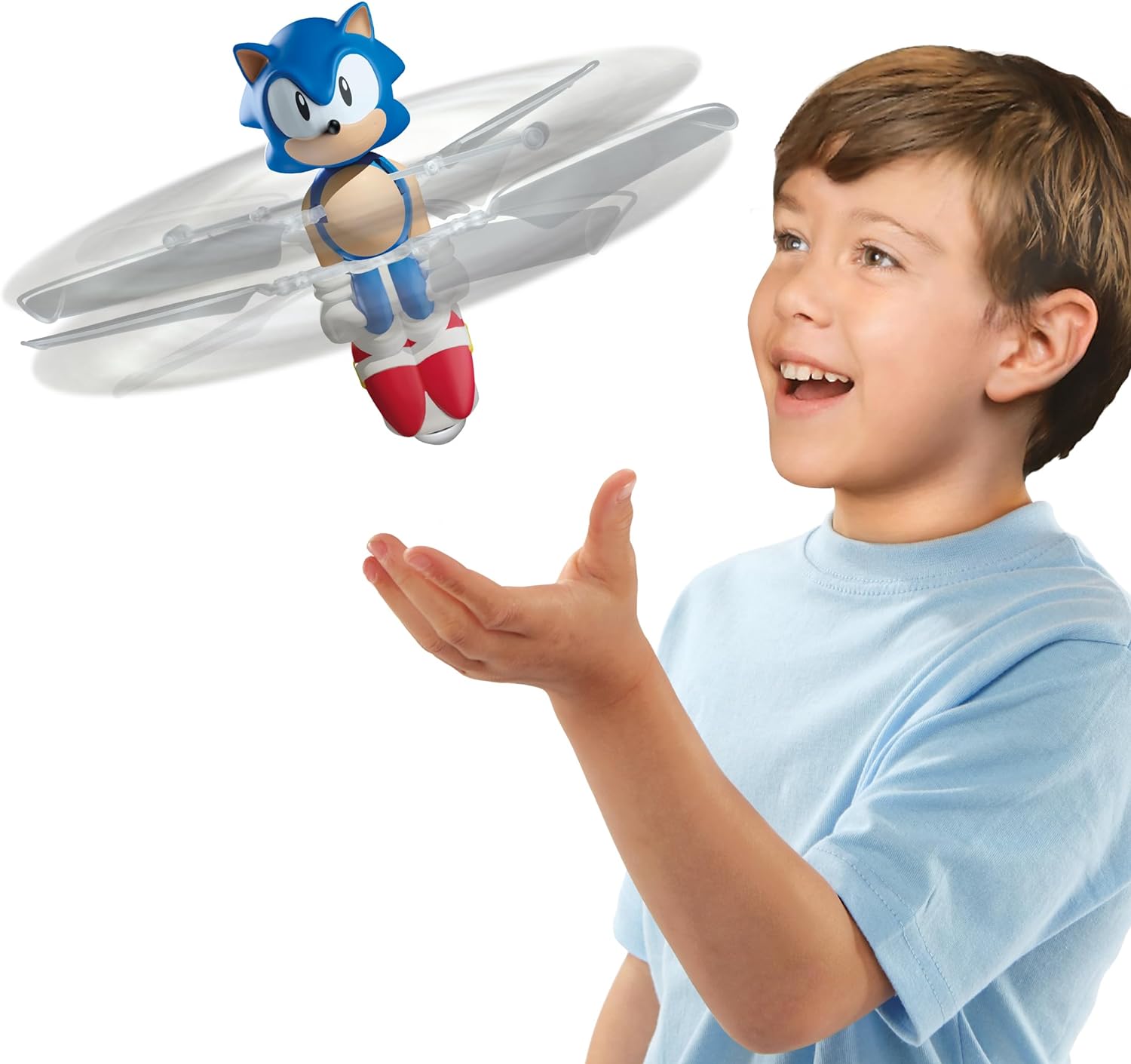 Character Options 08133 Heroes Hover 'N' Spin Sonic with Real Flying Action