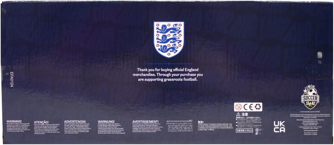 SoccerStarz - England Team Pack 11 figure (2024 Version