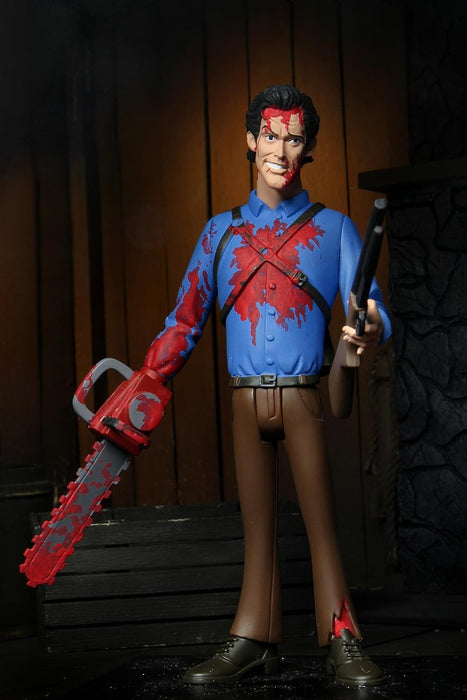 NECA Evil Dead 2 Bloody Ash 6" Toony Terrors 6" Action Figure