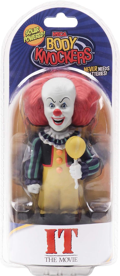 NECA Stephen Kings Es Bodyknocker Pennywise 1990 Hand Painted Plastic Bobble Figure