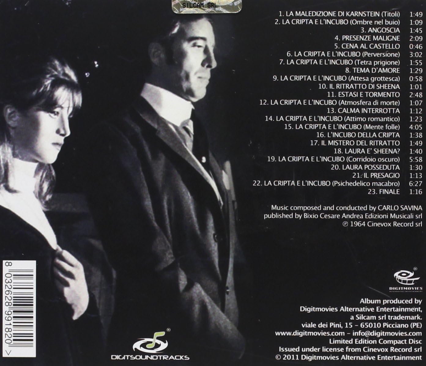 La Cripta E L'incubo Crypt of the Vampire Soundtrack