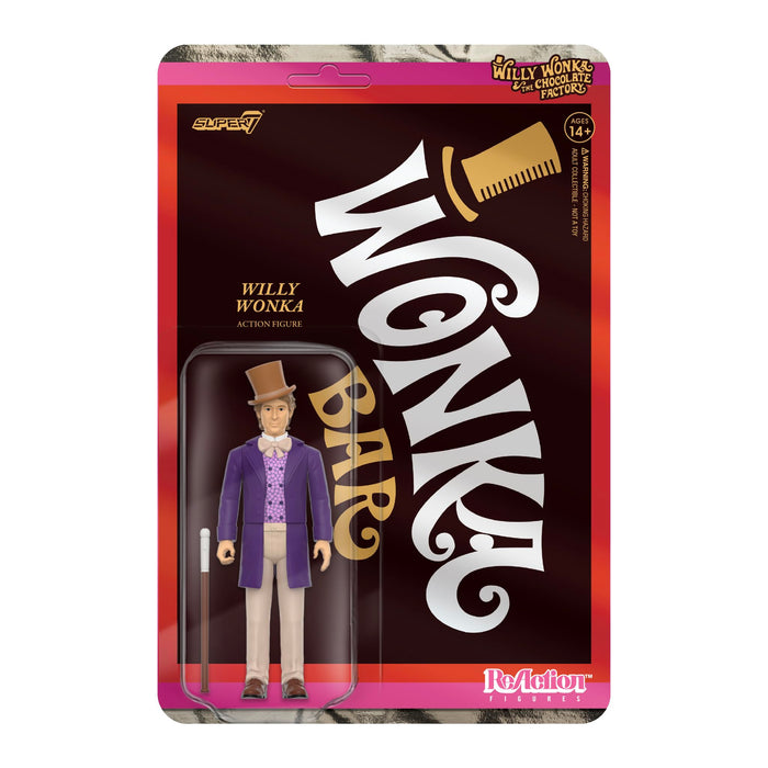 SUPER7 Charlie et la Chocolaterie (1971) ReAction figurine Willy Wonka Wave 01 10 cm