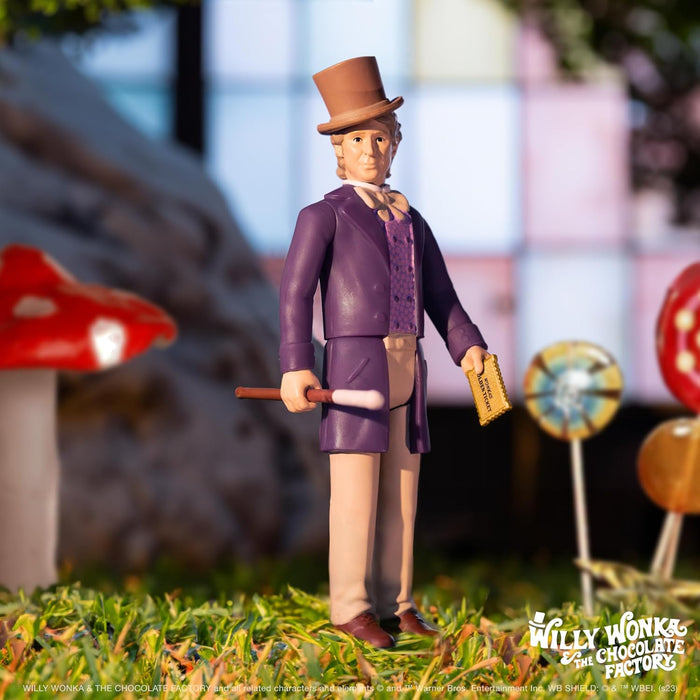 SUPER7 Charlie et la Chocolaterie (1971) ReAction figurine Willy Wonka Wave 01 10 cm