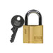 Key Padlock Ifam Sr30 30 Mm Brass Steel Bow