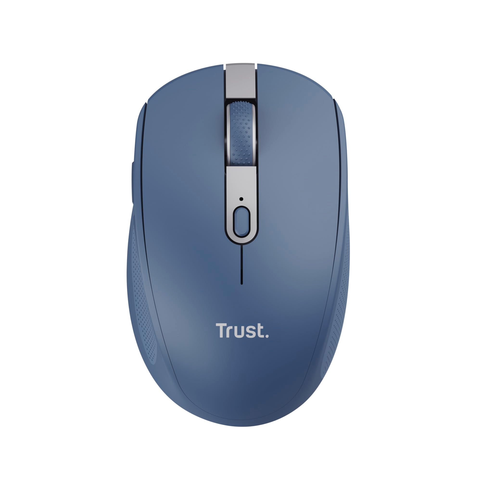 Trust Ozaa Silent Wireless Mouse Bluetooth + 2.4GHz, Compact Multidevice Mouse, 60% Recycled Plastics, Rechargeable Bluetooth Mouse for Laptop PC Computer Windows Android Mac