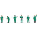 151705 Figure Set: BP Petrol Station Staff