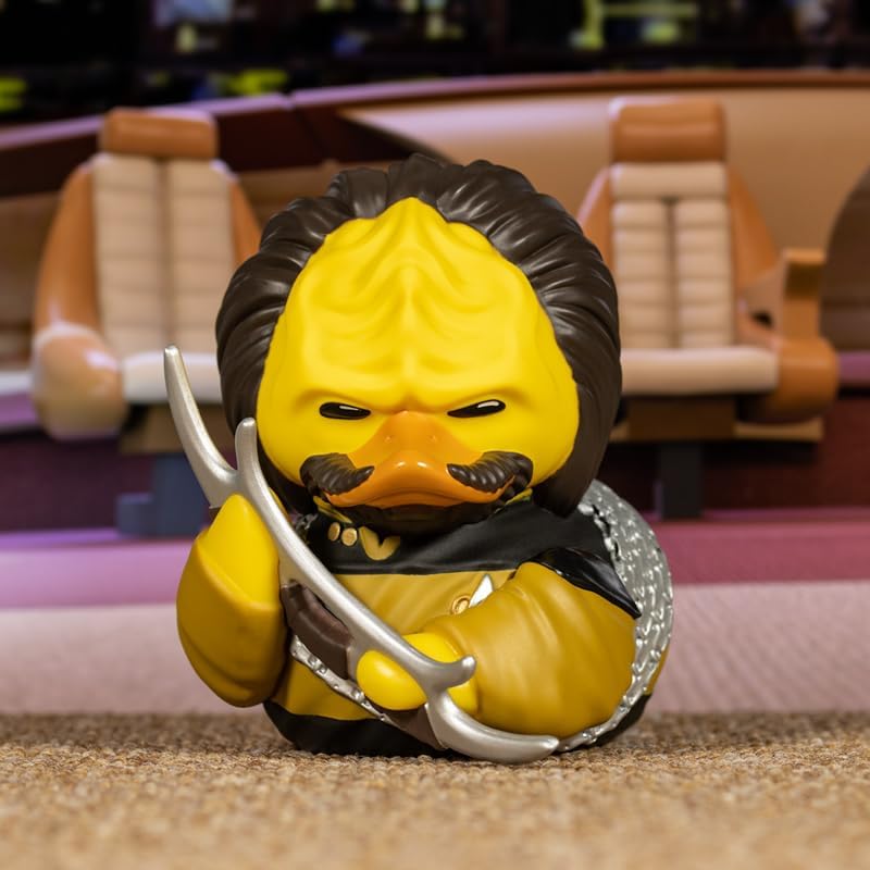 TUBBZ Boxed Edition Worf Collectible Vinyl Rubber Duck Figure - Official Star Trek Merchandise - TV, Movies & Video Games Worf (Boxed)