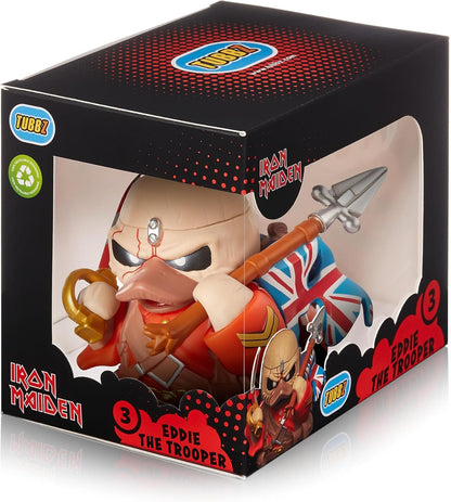TUBBZ Boxed Edition Eddie The Trooper Collectible Vinyl Rubber Duck Figure - Official Iron Maiden Merchandise - TV, Movies & Video Games